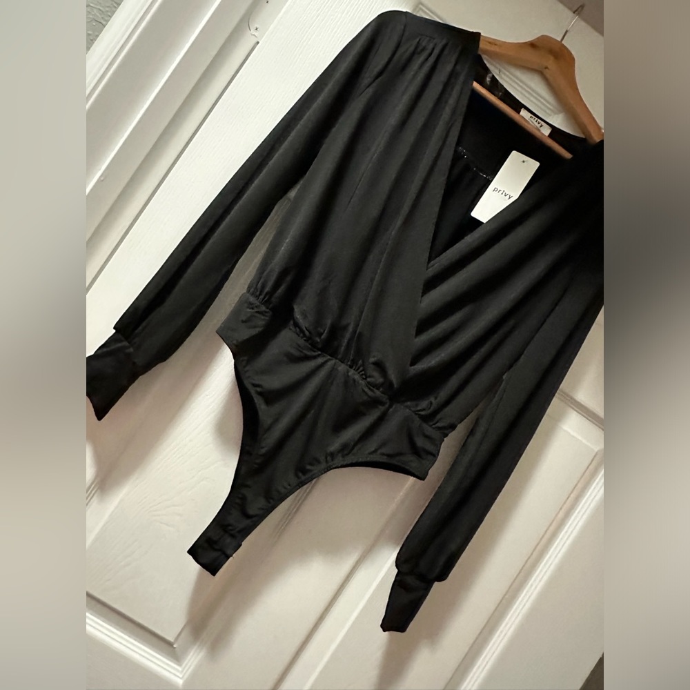 Silky smooth bodysuit.